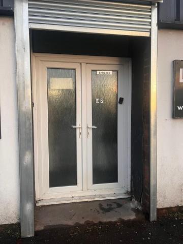 Venue has moved. This is the entrance.