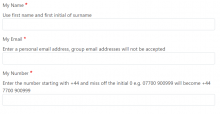 my contact details